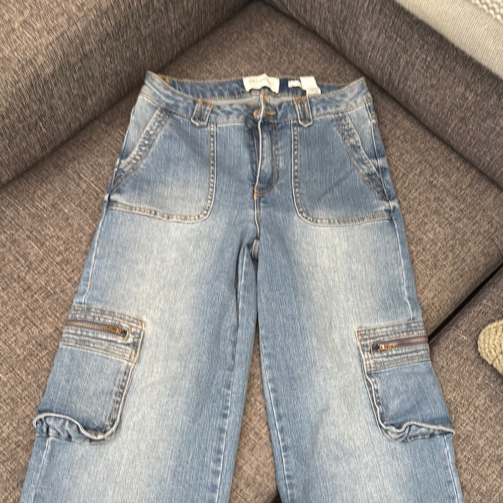 Chic Blue Flare Wide Leg Jeans